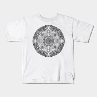 Abstract Mandala Kids T-Shirt